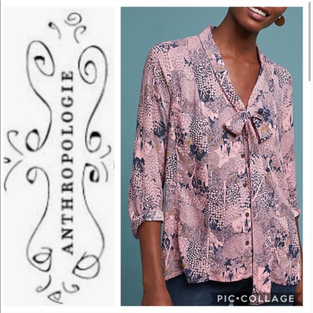 Anthropologie Conversations Blouse (No. 19/52)